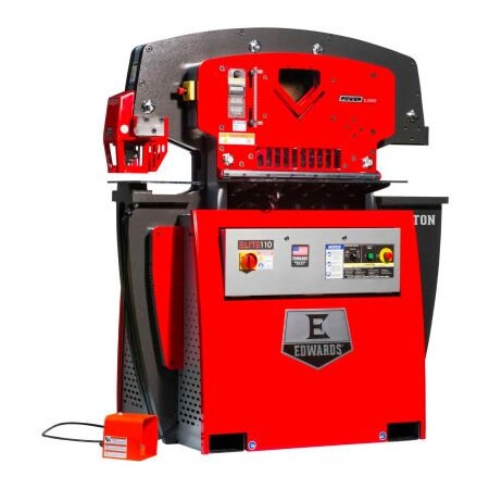 Edwards Mfg Co. 110 Ton Elite Ironworker - 3 Phase, 460V - Edwards ELT110-3P460